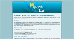 Desktop Screenshot of novaclic.com